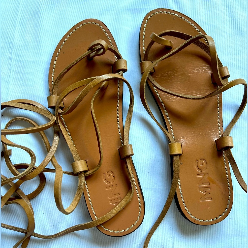 Mango gladiator sandals